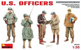 Miniart U.S. Officers 1:35