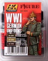 AK Figure paint set WW1 German Uniforms