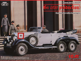 ICM	G4 (1939 production) German Car with Passengers (3 figures)		1:35