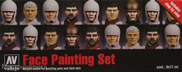 Vallejo Face Painting Set