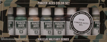 Panzer Aces 8 Color Set: Crew uniforms