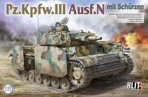 Takom Pz.Kpfw.III Ausf.N mit schurzen 1:35