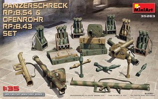 Miniart Panzerschreck RPzB.54&Ofenrohr RPzB.43 Set  1:35