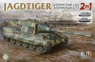 Takom Jagdtiger 128mm Pak L66/88mm Pak L71 1:35