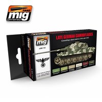 Ammo By Mig Set Late German Colors