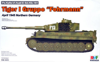 Rye Field Model Pz.kpfw.VI  Ausf.E Sd.Kfz.181 Tiger I  1:35