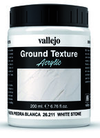 Vallejo Water Stone & Earth; Ground Texture White Stone 200ml