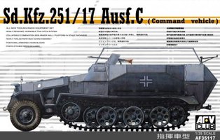 AFV German Sd.Kfz.251/17 AusF.C Command Vehicle 1:35