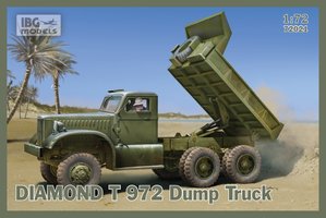 IBG Models Diamond T 972 Dump Truck  1:72