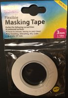 Model Craft 3 mm Flexible Masking Tape