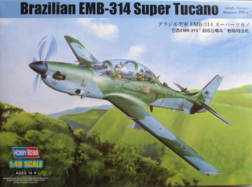 HobbyBoss Brazilian EMB-314 Super Tucano  1:48