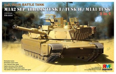 M1A2 SEP Abrams Tusk I/Tusk II/M1A1 Tusk  1:35